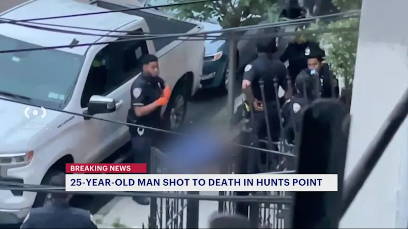 Story image: 25-year-old man fatally shot in Hunts Point