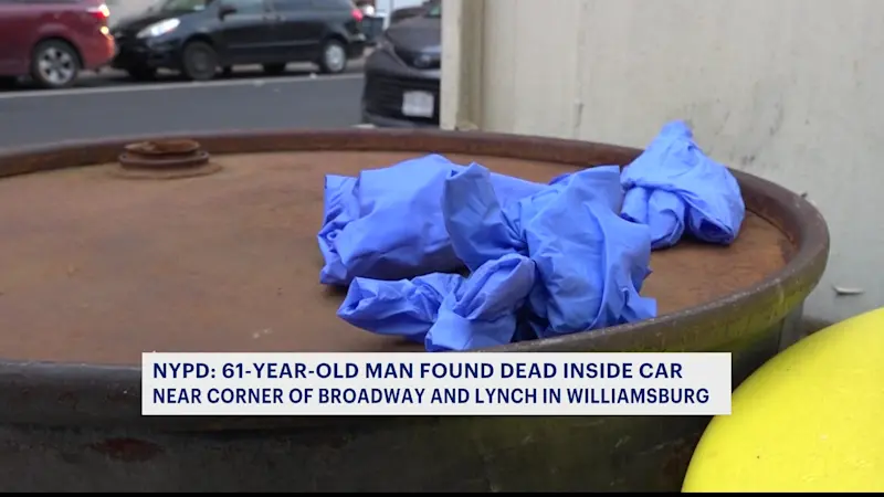 Story image: 61-year-old man found dead inside car in Williamsburg   