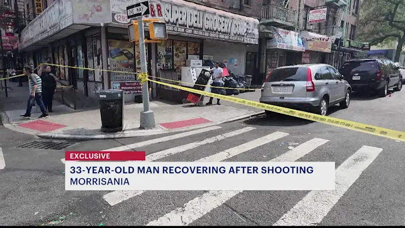 Story image: 33-year-old man in stable condition following shooting in Morrisania