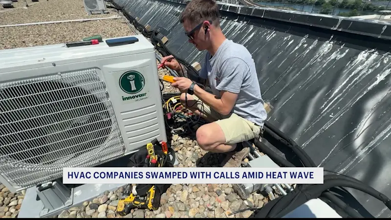 Story image: CT HVAC companies see surge in service calls during heat wave