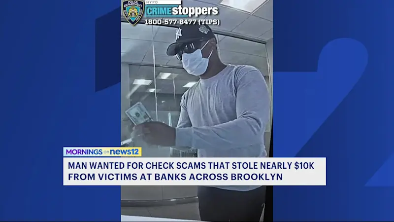 Story image: Nearly $10K taken from 4 victims of bank check scam in Brooklyn