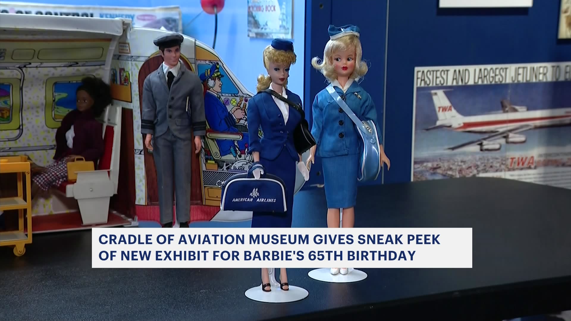 Cradle of Aviation Museum hosts sneak peek of new exhibit for Barbie’s 65th...