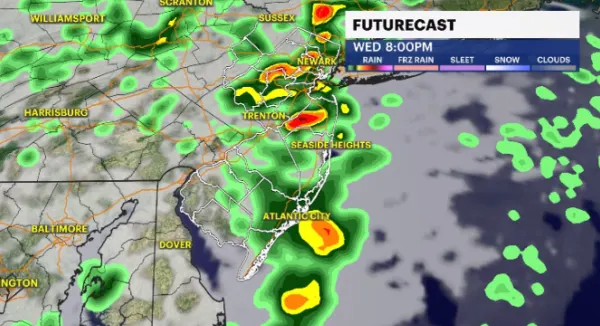 STORM WATCH: Rainy weather expected to impact Wednesday evening commute