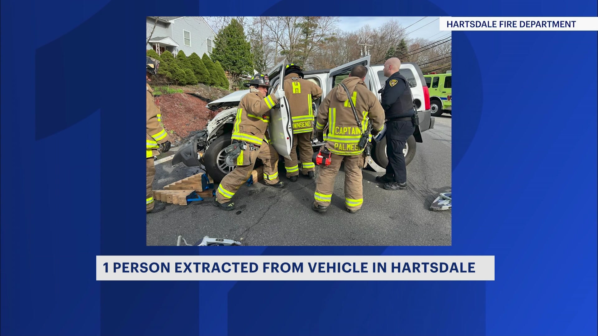 Serious car crash on Sprain Brook Parkway in Hartsdale
