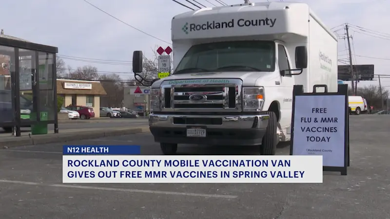 Story image: Rockland County Health Department's Vaccine Van in Spring Valley