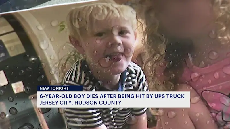Story image: Officials: Child fatally struck by UPS truck in Jersey City