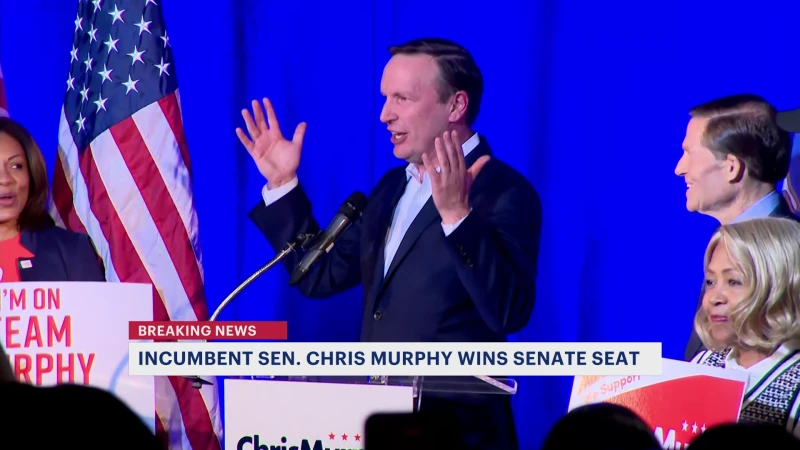 Story image: VOTE 2024: Sen. Chris Murphy wins reelection 