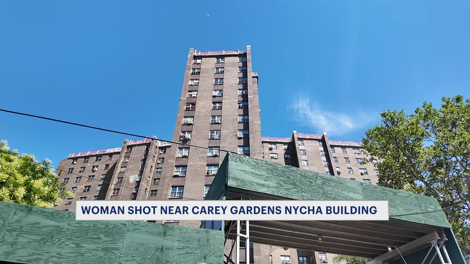 Suspect in custody in shooting of woman outside Coney Island NYCHA building