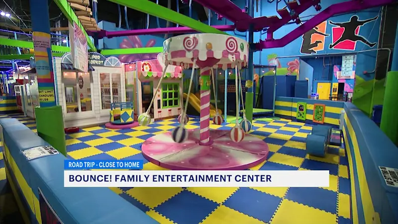 Story image: Bring the kids to let out some energy at Bounce Family Entertainment in Syosset