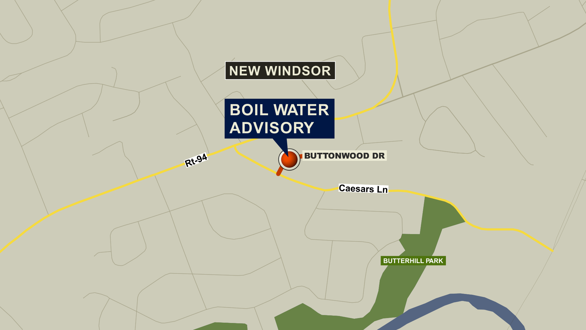 Windsor neighborhood under boil water advisory