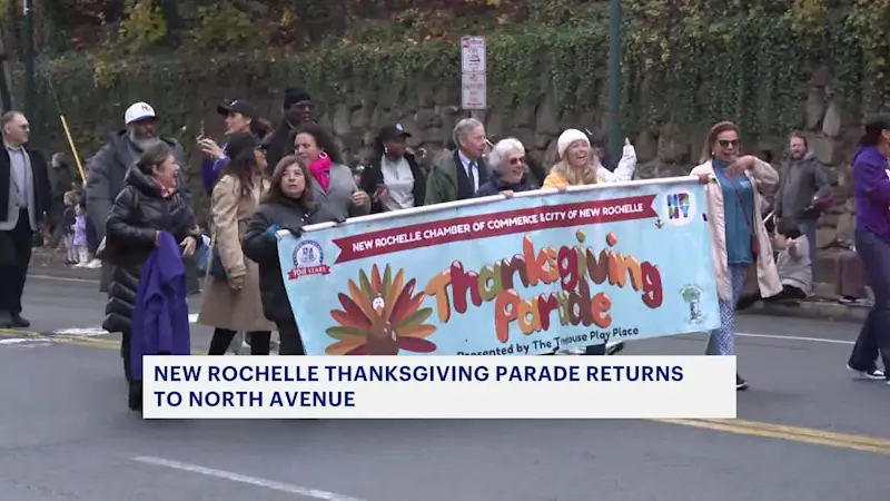 Story image: Thanksgiving parade marks 61st year in New Rochelle 