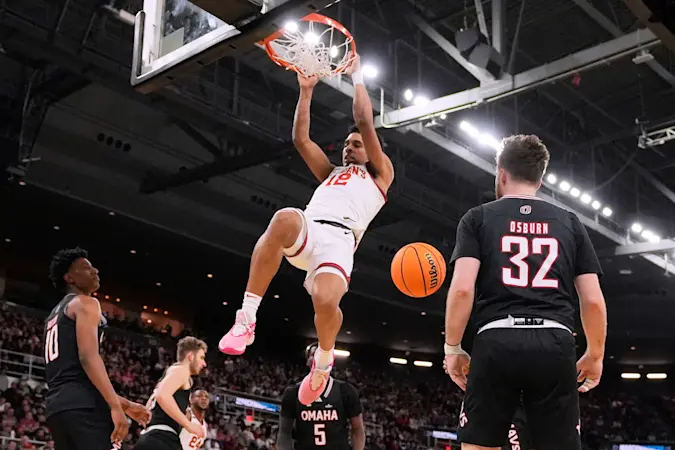 Story image: Pitino leads St. John's past Omaha and into 2nd-round March Madness matchup with nemesis Calipari