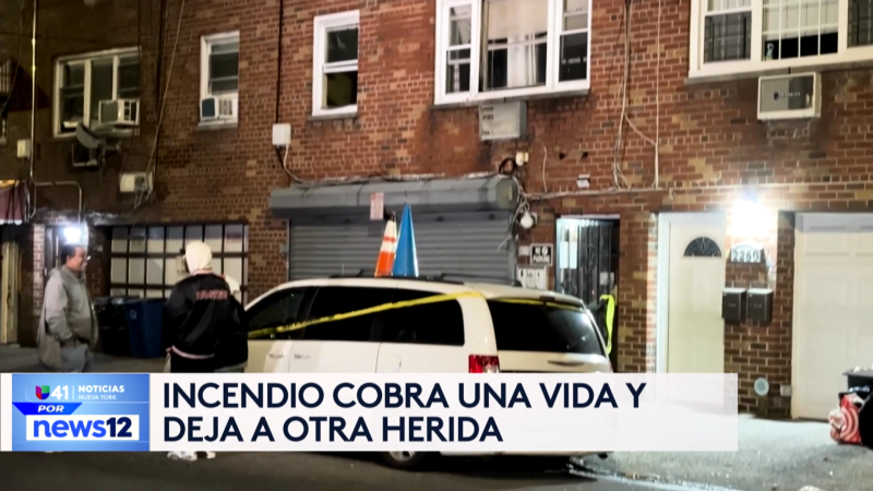 Story image: Univision 41 News Brief: Incendio mortal en el Bronx deja una persona muerta y un herido