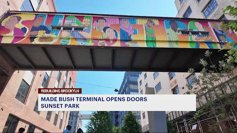 Story image: MADE Bush Terminal in Sunset Park brings manufacturing, public spaces to Brooklyn waterfront 