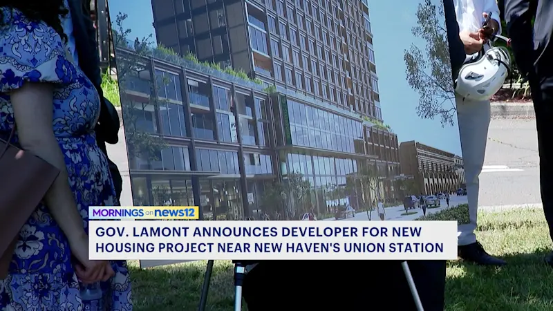 Story image: 'Welcoming mat to the city': New Haven housing project moves forward