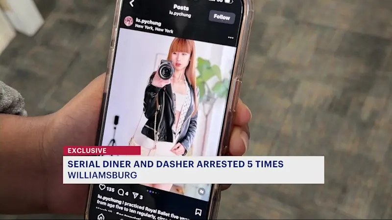 Story image: 'She looked like she had money.' Serial dine-and-dasher hits high-end Williamsburg restaurants