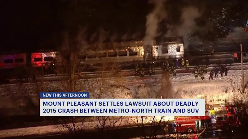 Story image: Mount Pleasant settles lawsuit  over fatal Valhalla train crash for $3M