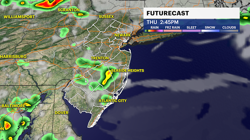Story image: Relief arrives today and lasts through tomorrow before summer heat returns this weekend