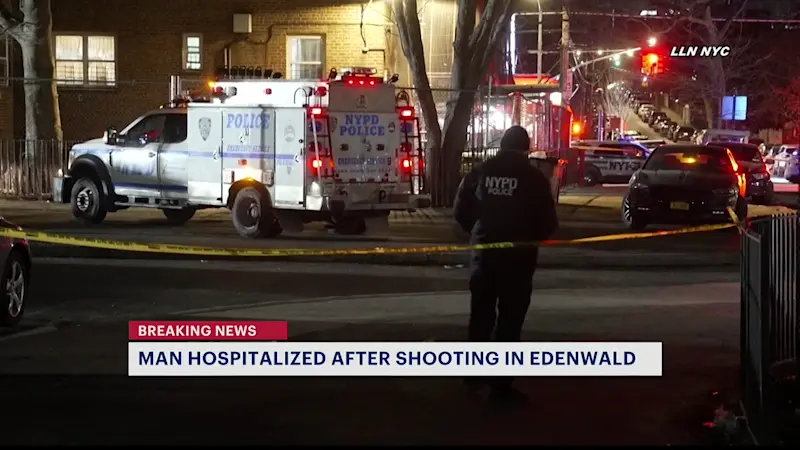 Story image: NYPD: 25-year-old man shot in Edenwald