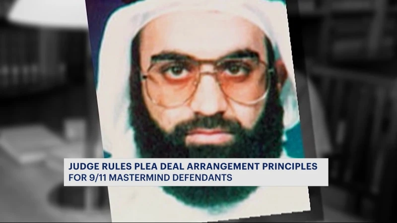 Story image: 9/11 'mastermind' one step closer to being spared death penalty if plea deal accepted by gov't, judge