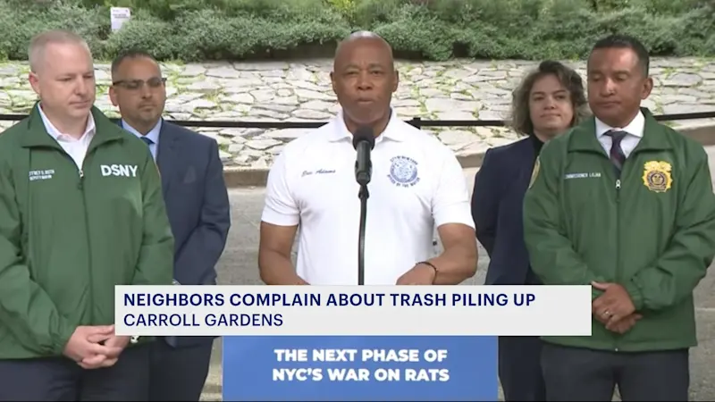 Story image: Residents reeling from mounting trash bins, say they are ready for city's 'Revolutionary Empire Bins'