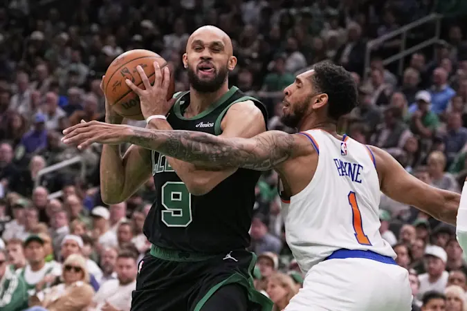Story image: White scores 34 to help Celtics stave off elimination with 127-102 Game 5 win over Knicks