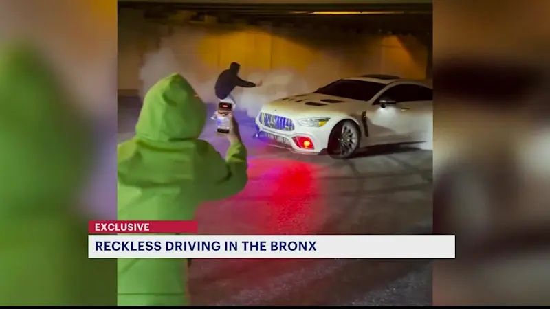 Story image: News 12 gets inside look at drag racing meetups in the Bronx