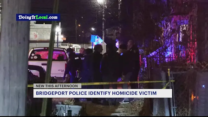 Story image: Bridgeport police identify Hewitt Street homicide victim