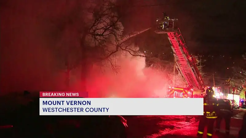 Story image: Officials: Multiple people hospitalized, 25 displaced after fire breaks out in Mount Vernon 