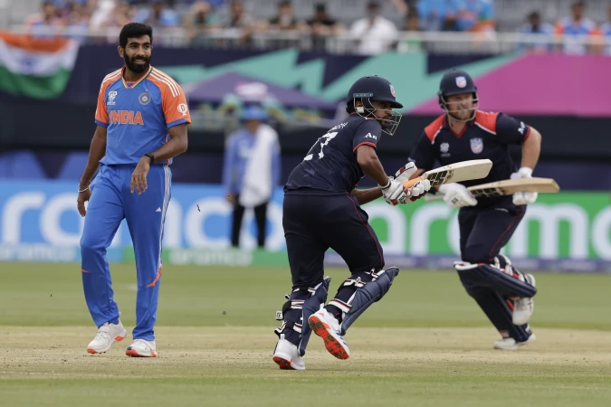 Story image: India defeats USA in last Nassau Cricket World Cup match