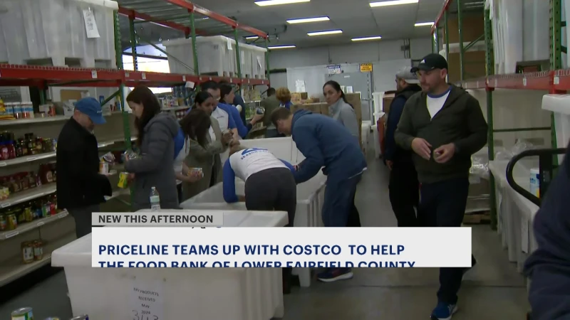 Story image: Priceline teams up with Costco for 20th annual food drive