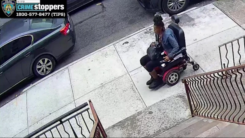 Story image: Police say alleged wheelchair thief caught on camera