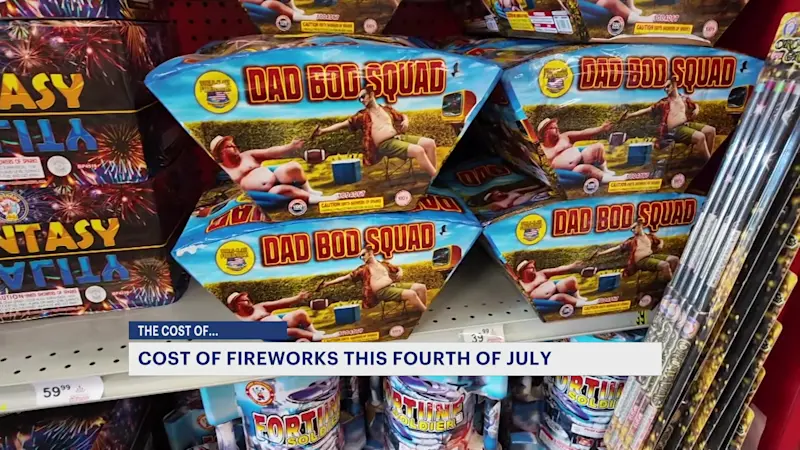 Story image: July Fourth spending dips slightly as Americans scale back on food and fireworks
