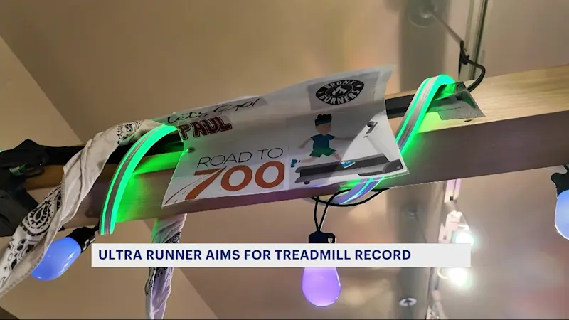 Story image: Ultra runner aims to beat world record for Bronx organization
