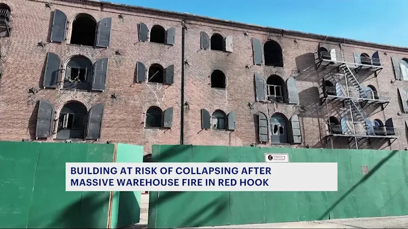 Story image: ‘It’s been hard.’ Artists and businesses rocked by fire at Red Hook warehouse
