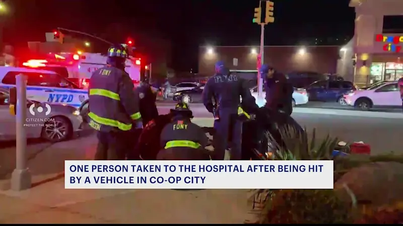 Story image: Pedestrian hospitalized after being struck by vehicle in Co-op City