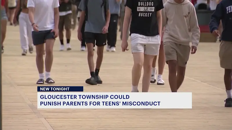Story image: Gloucester Township mulls fines, jail time for parents of some teens who get arrested