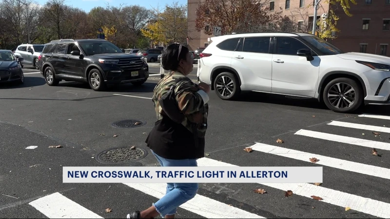 Story image: New safety measures added at busy Allerton intersection