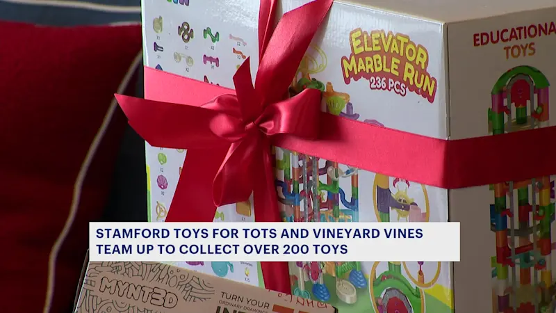 Story image: Toys for Tots and Vineyard Vines partner to collect toys for area children