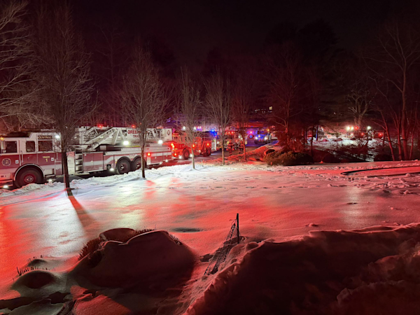 Story image: Attic fire damages roof at Greenwich home