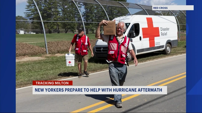 Story image: Red Cross Greater New York CEO hunkering down in Florida during Hurricane Milton