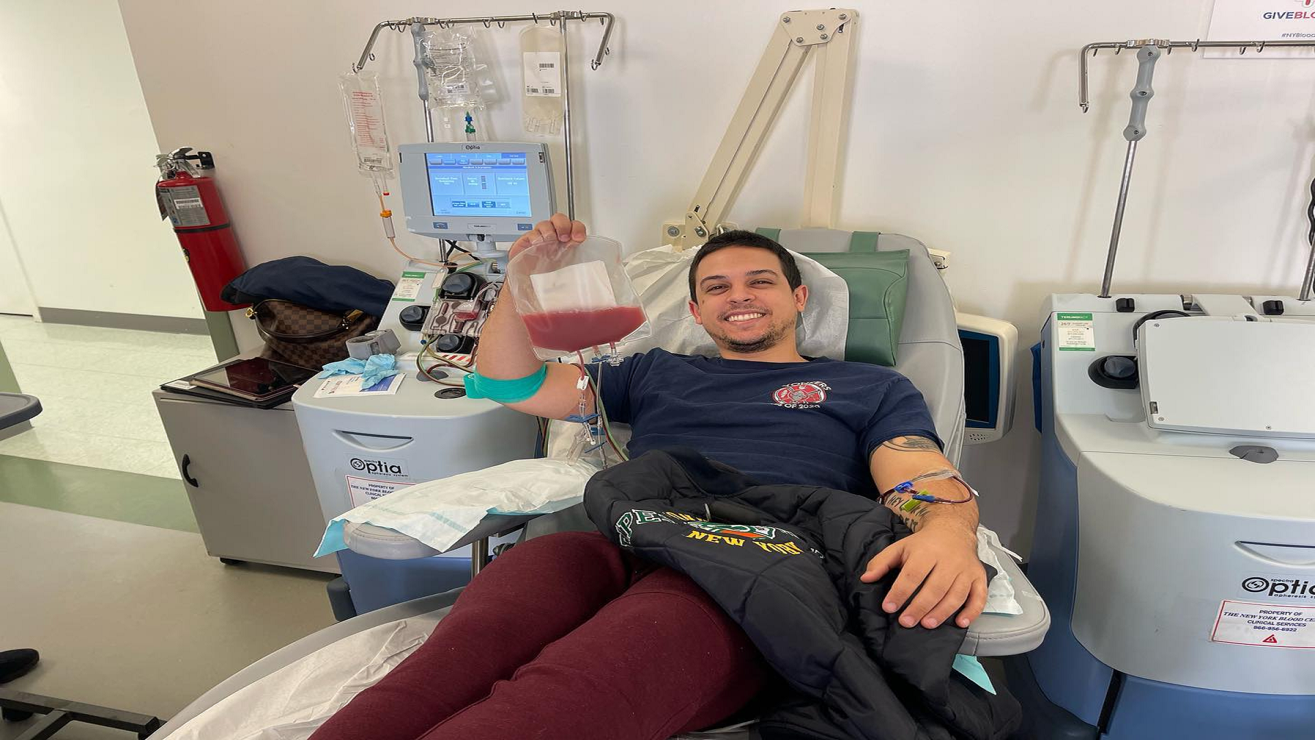 Yonkers firefighter saving lives in two ways after bone marrow donation