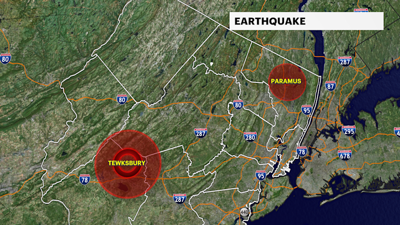 Story image: Quake comparisons: How Friday's earthquake differed from 2024 Tewksbury quake