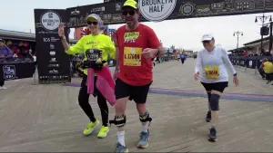 Born to run: Brooklyn man diagnosed with rare disease is back doing what he loves 