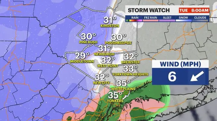 Story image: STORM WATCH: The first winter storm of the season arrives