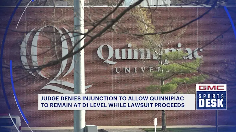 Story image: Federal judge denies injunction to allow Quinnipiac rugby to remain a varsity sport while lawsuit proceeds
