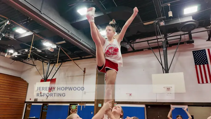Story image: Somers cheer squad advances to nationals after regional win