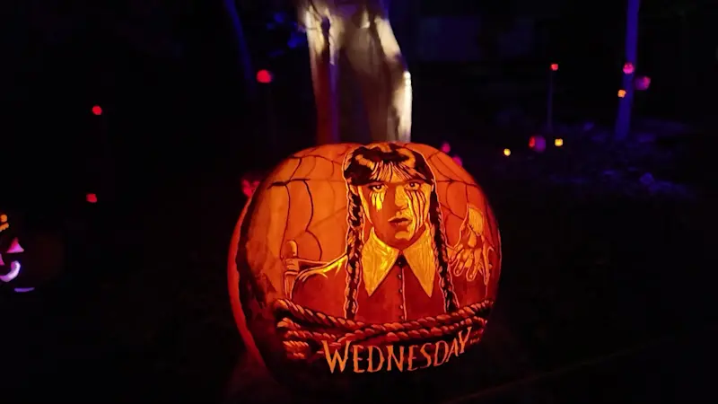 Story image: RISE of the Jack O'Lanterns lights up Long Island with thousands of carved pumpkins