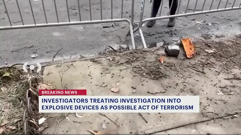 Story image: Tisch: Improvised explosive used in protest incident 'investigated as act of ISIS-inspired terrorism’