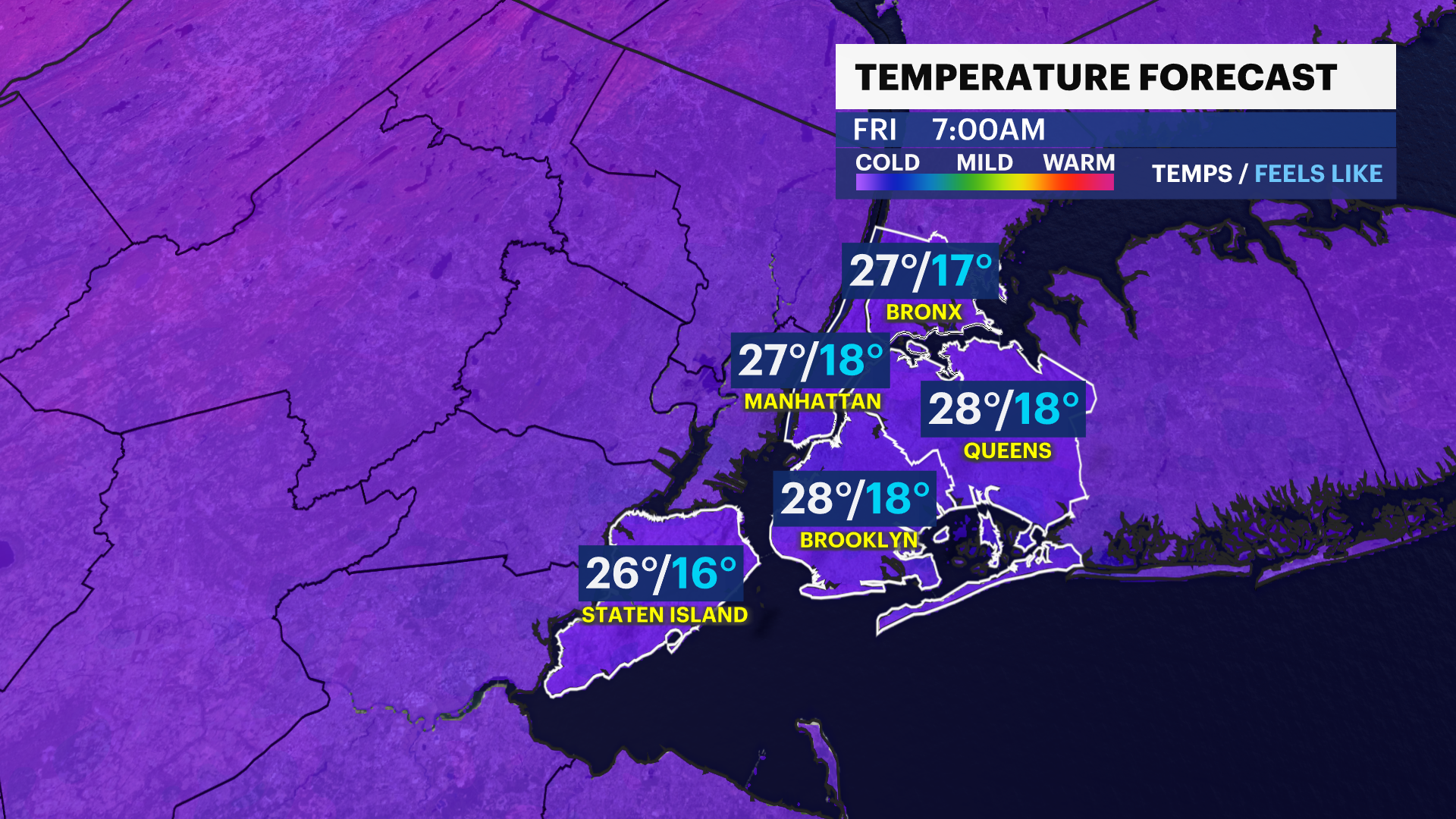 BITTER BLAST: Fierce Arctic wind brings the coldest air of the season so far